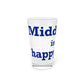 Middlefield is My Happy Place Pint Glass, 16oz