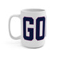 Goose Zip Code Bluey & Purple Mug 15oz