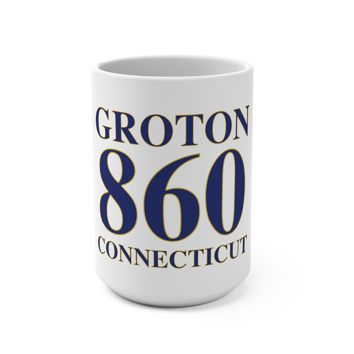 Groton 860 Connecticut Mug 15oz