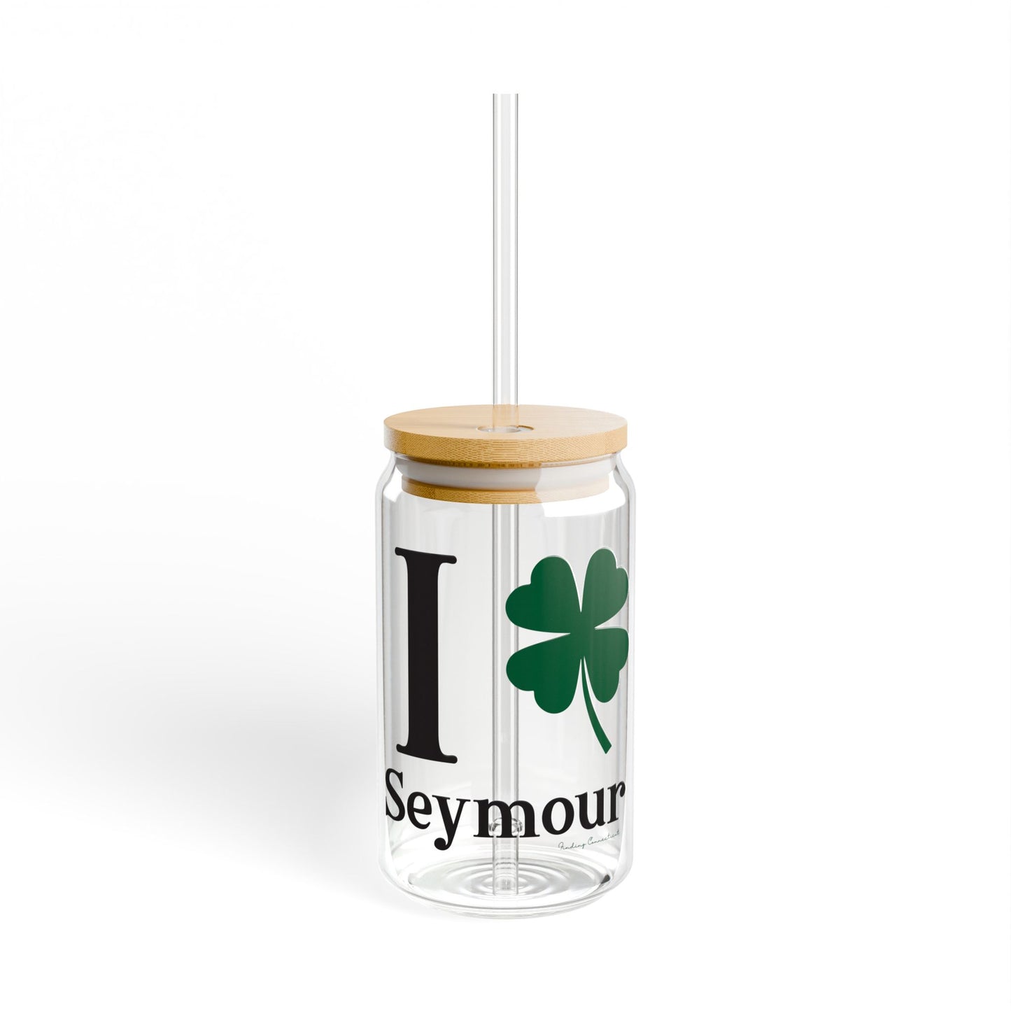 I Clover Seymour Sipper Glass, 16oz