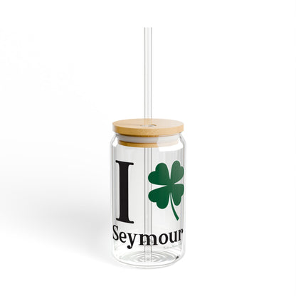 I Clover Seymour Sipper Glass, 16oz