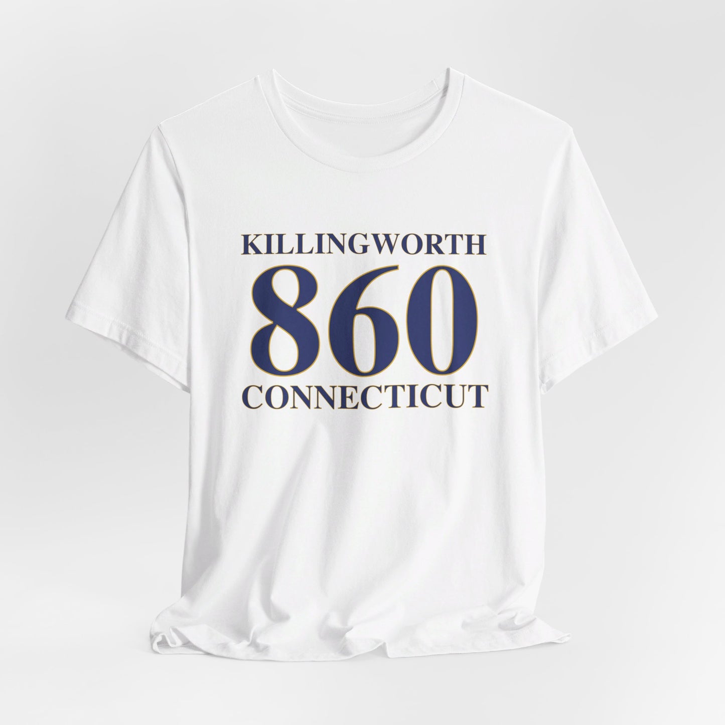 Killingworth 860 Connecticut Unisex Jersey Short Sleeve Tee