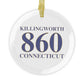 Killingworth 860 Connecticut Glass Ornaments