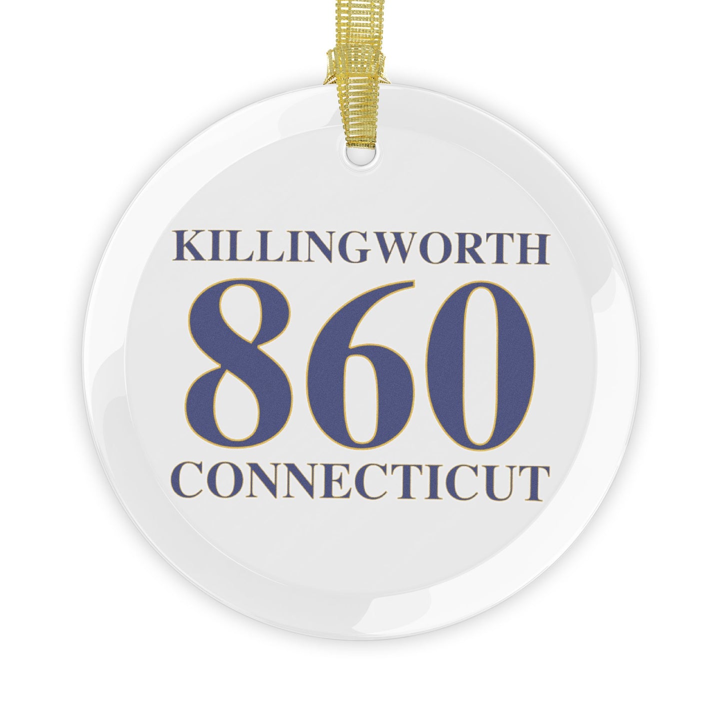 Killingworth 860 Connecticut Glass Ornaments