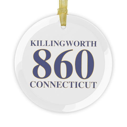Killingworth 860 Connecticut Glass Ornaments