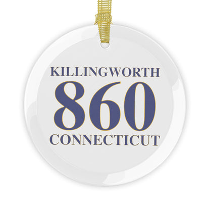 Killingworth 860 Connecticut Glass Ornaments
