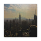 NYC Skyline Matte Canvas, Stretched, 1.25"