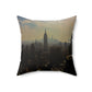 NYC Skyline Spun Polyester Square Pillow