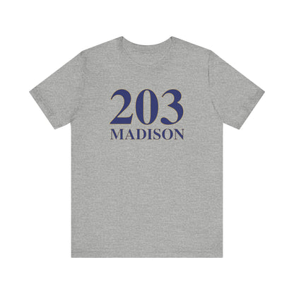 203 Madison Unisex Jersey Short Sleeve T-Shirt