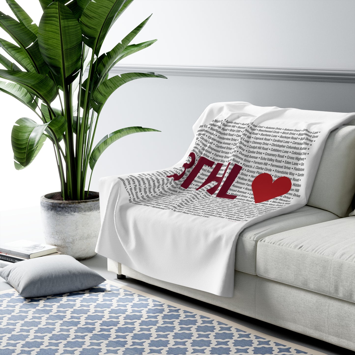 Bethel Love Sherpa Fleece Blanket