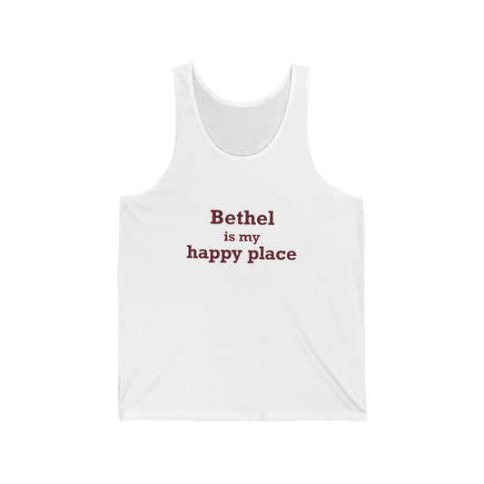 Bethel Is My Happy Place Unisex Jersey Tank Top