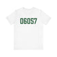 06057 New Hartford Connecticut Zip Code Unisex Jersey Short Sleeve T-Shirt