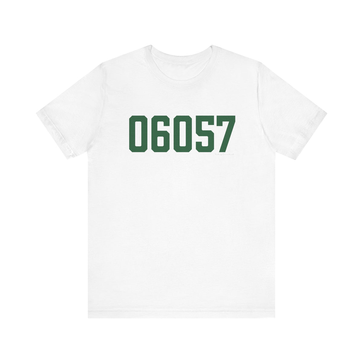 06057 New Hartford Connecticut Zip Code Unisex Jersey Short Sleeve T-Shirt