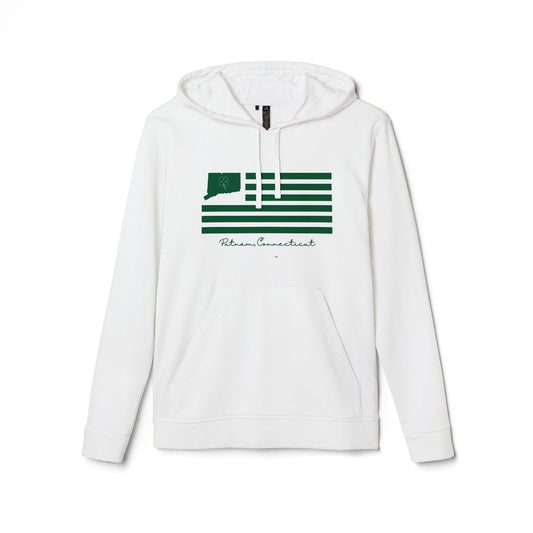 Putnam Connecticut St. Patrick’s Day Flag adidas Unisex Fleece Hoodie