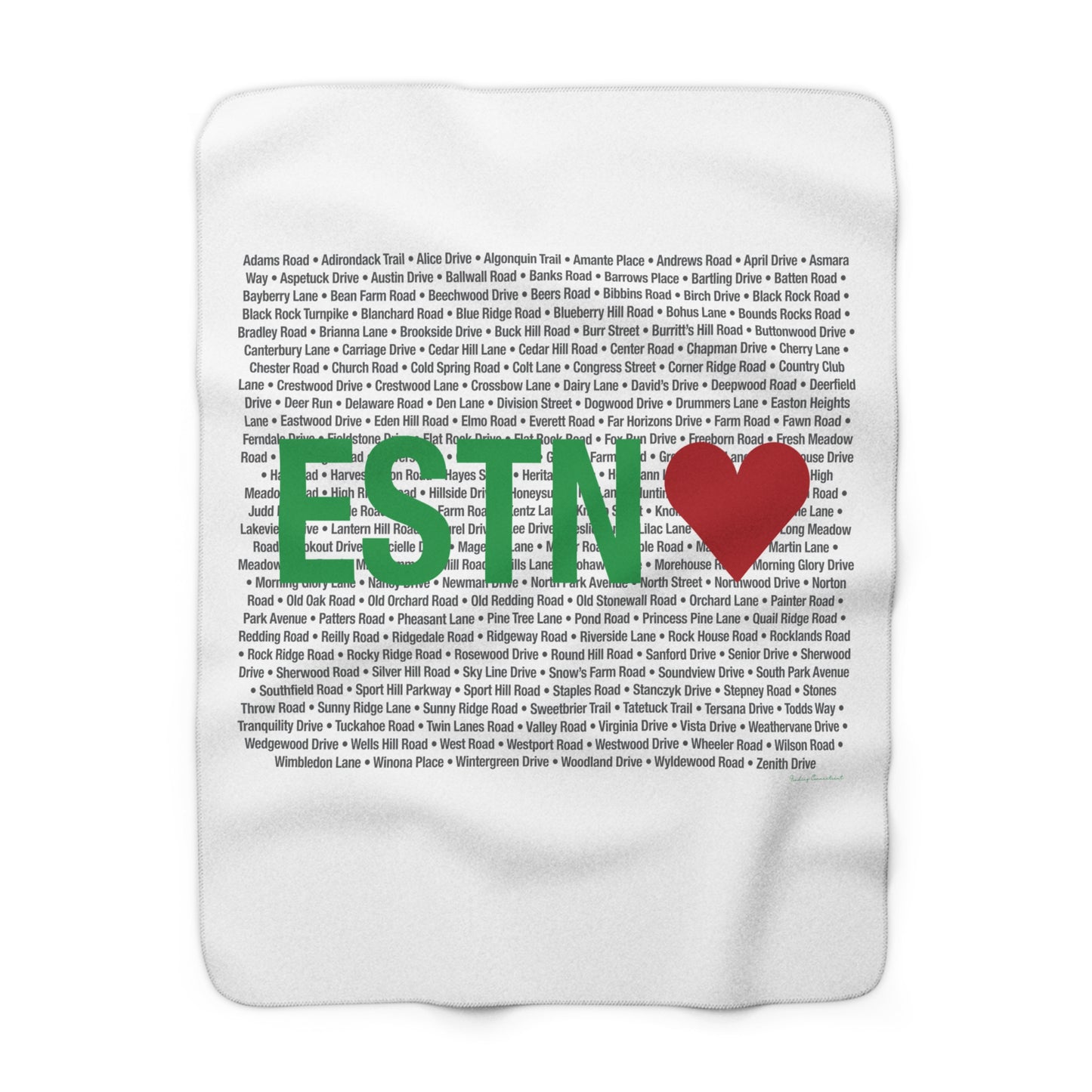 Easton Love Sherpa Fleece Blanket