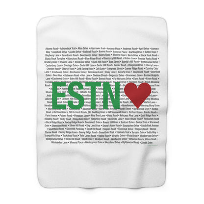 Easton Love Sherpa Fleece Blanket