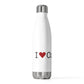 I Heart Cos Cob. 20oz Insulated Bottle