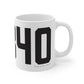 06340 Groton Connecticut Zip Code Mug 11oz