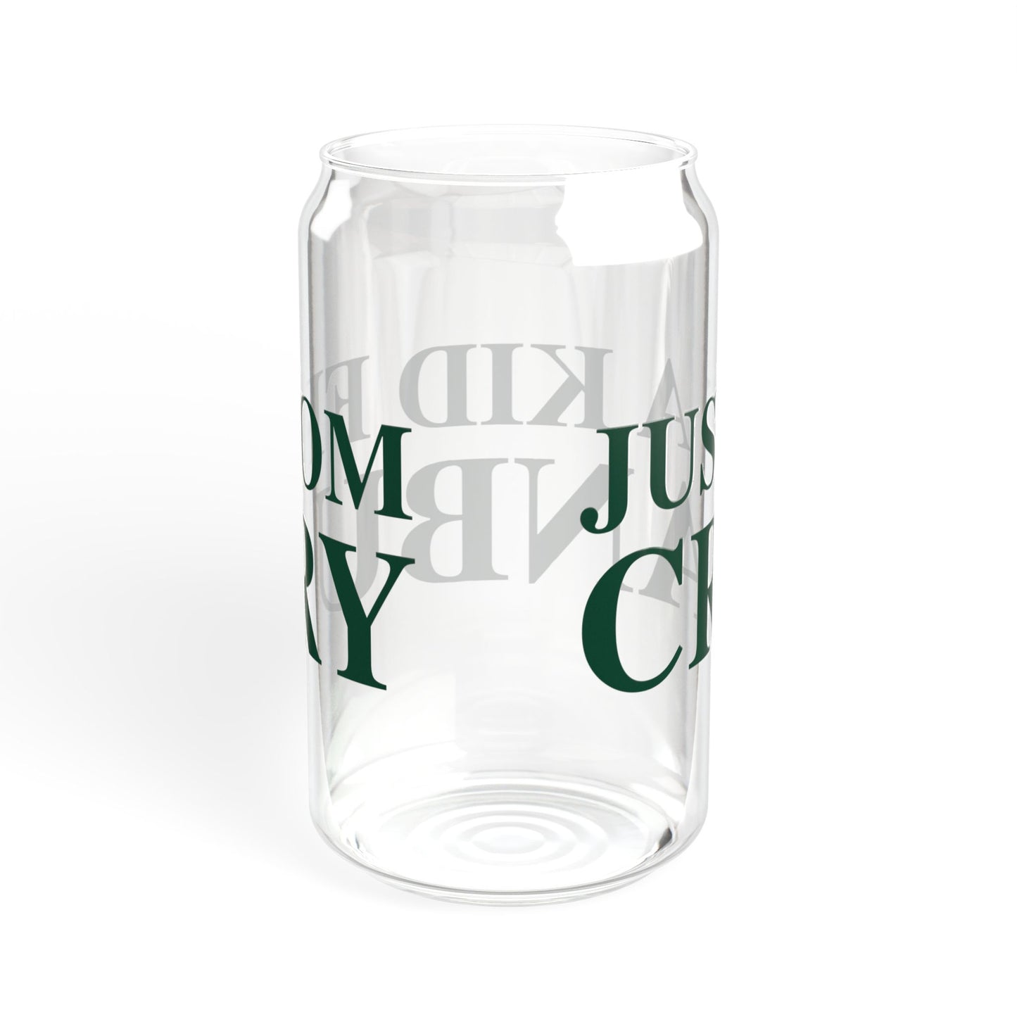 Just a kid from Cranbury Sipper Glass, 16oz