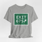 Vintage Exit 67S WCP Sign Unisex Jersey Short Sleeve T-Shirt