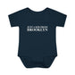 Just a kid from Brooklyn Infant Baby Rib Bodysuit