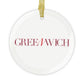 41 Tilt Greenwich Glass Ornaments