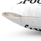I Clover Brooklyn Spun Polyester Square Pillow