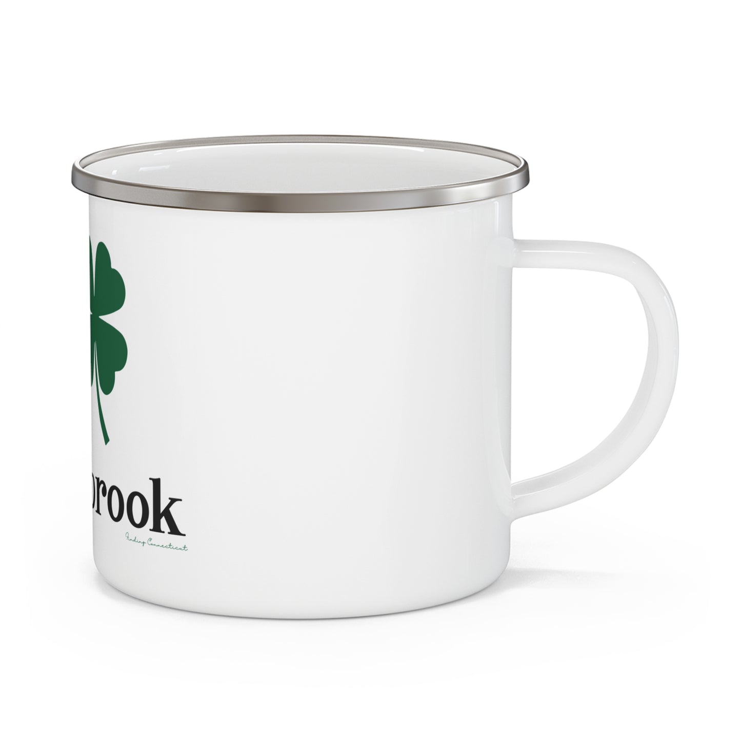 I Clover Old Saybrook Enamel Camping Mug