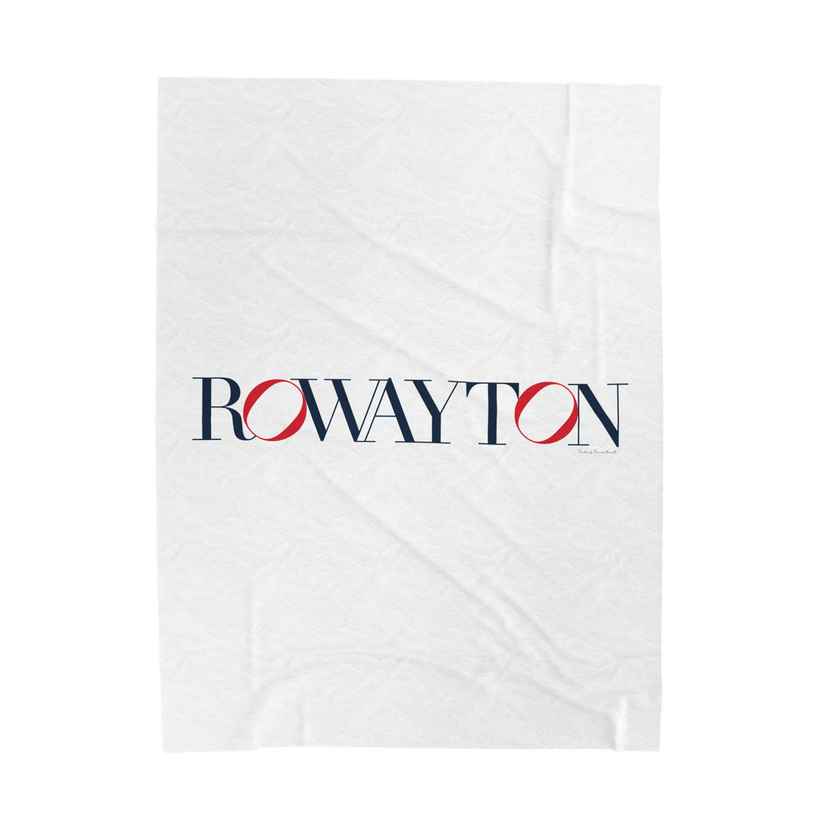 41 Tilt Rowayton Velveteen Plush Blanket