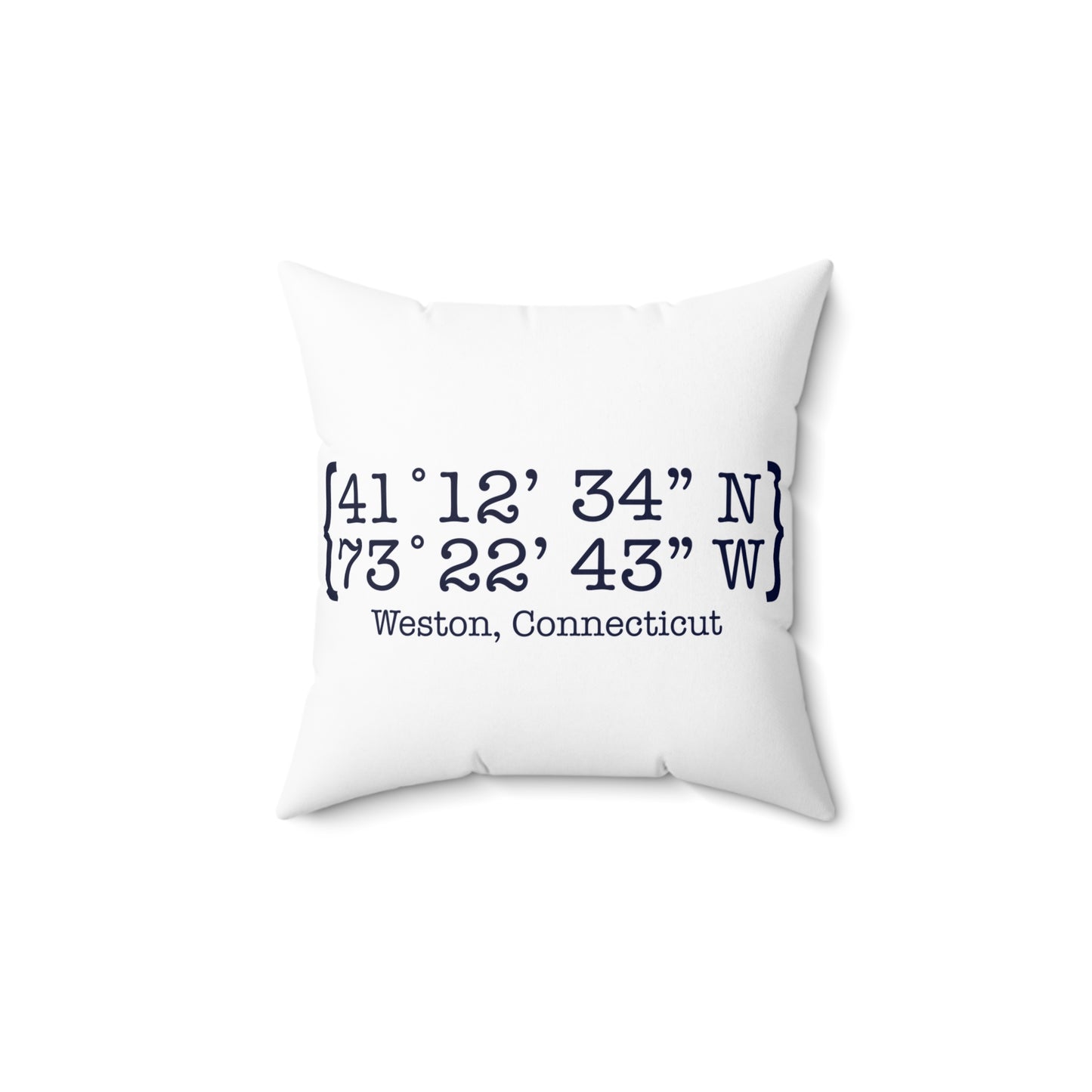 Weston Coordinates Spun Polyester Square Pillow