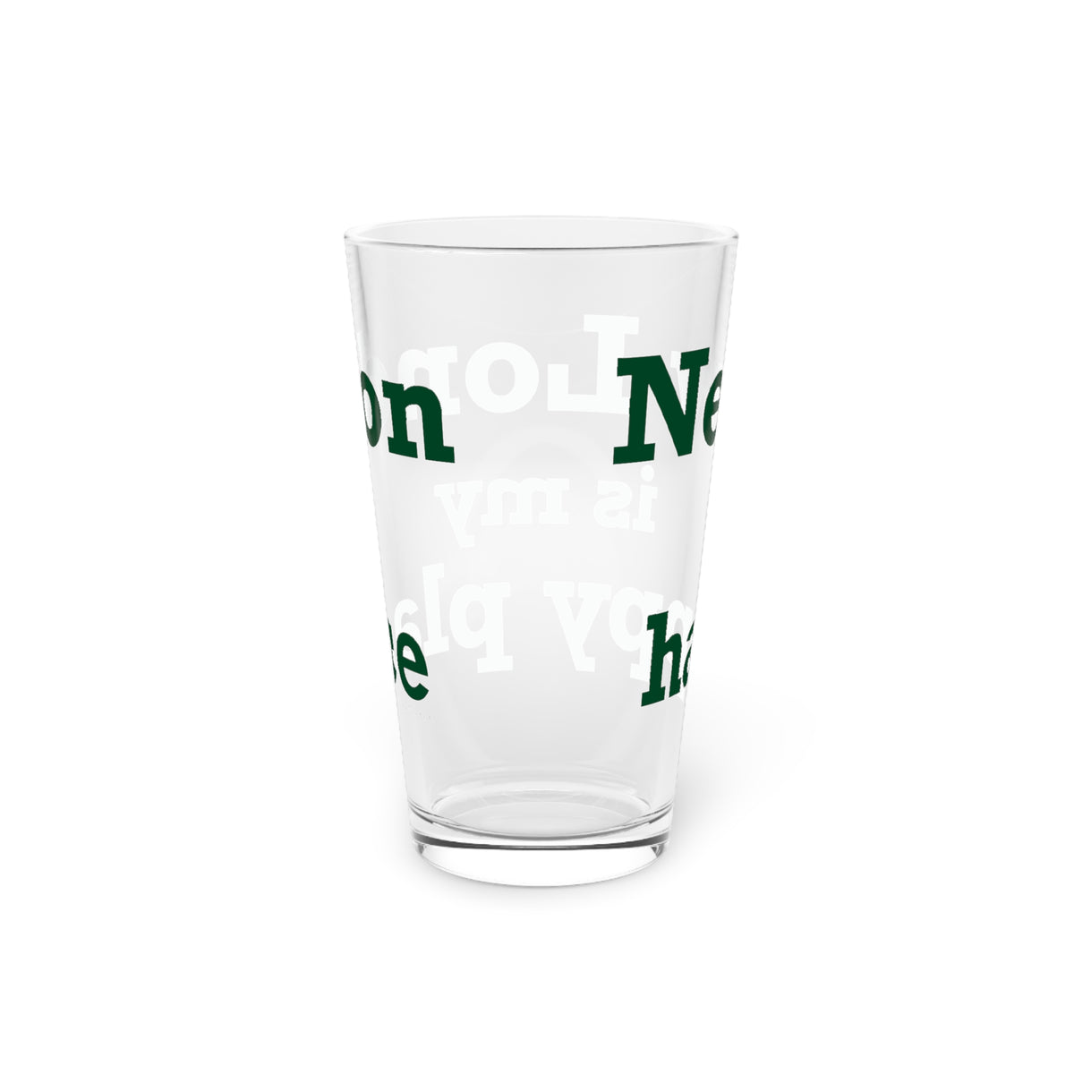 New London is My Happy Place Pint Glass, 16oz