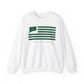 Lisbon Connecticut St. Patrick’s Day Flag Unisex Heavy Blend™ Crewneck Sweatshirt