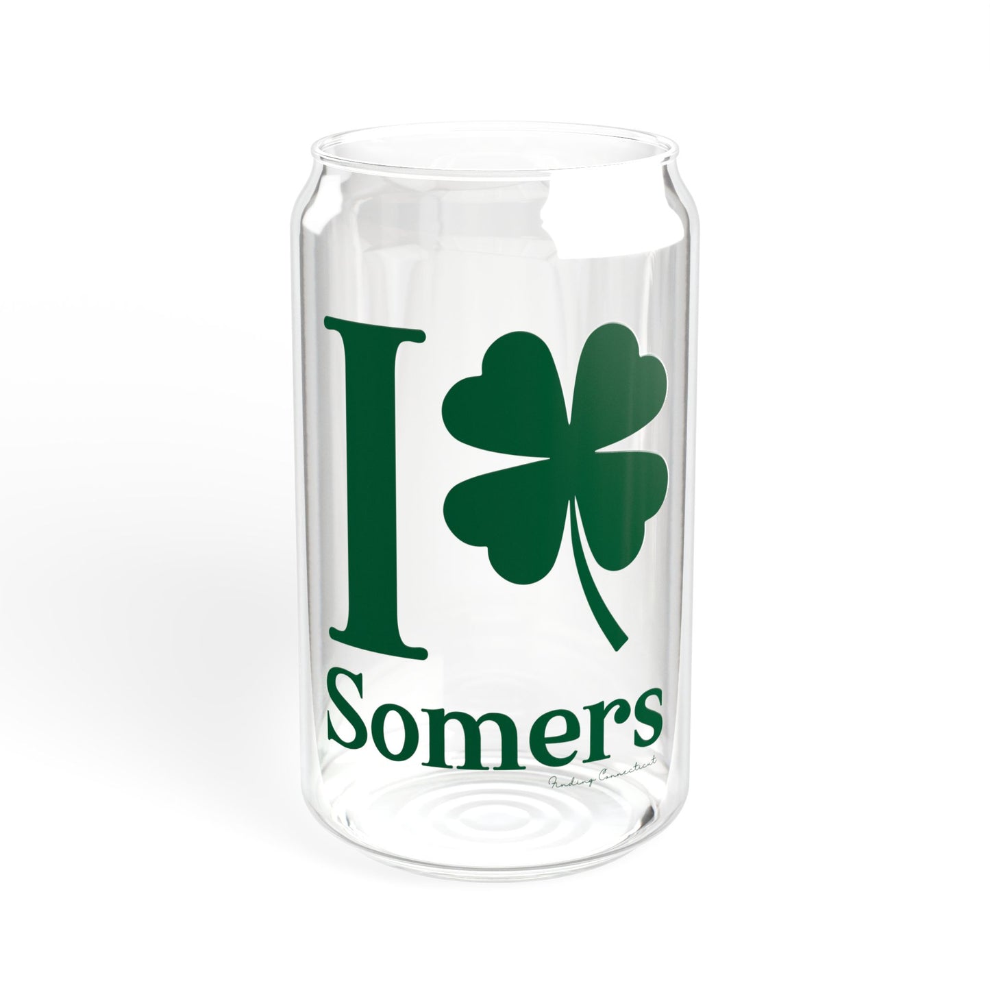 I Clover Somers Sipper Glass, 16oz