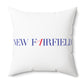 41 Tilt New Fairfield Spun Polyester Square Pillow