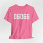 06066 Vernon CT Zip Code Unisex Jersey Short Sleeve T-Shirt
