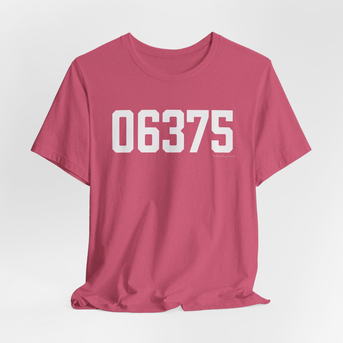 06375 - New London Connecticut Zip Code - Unisex Jersey Short Sleeve Tee