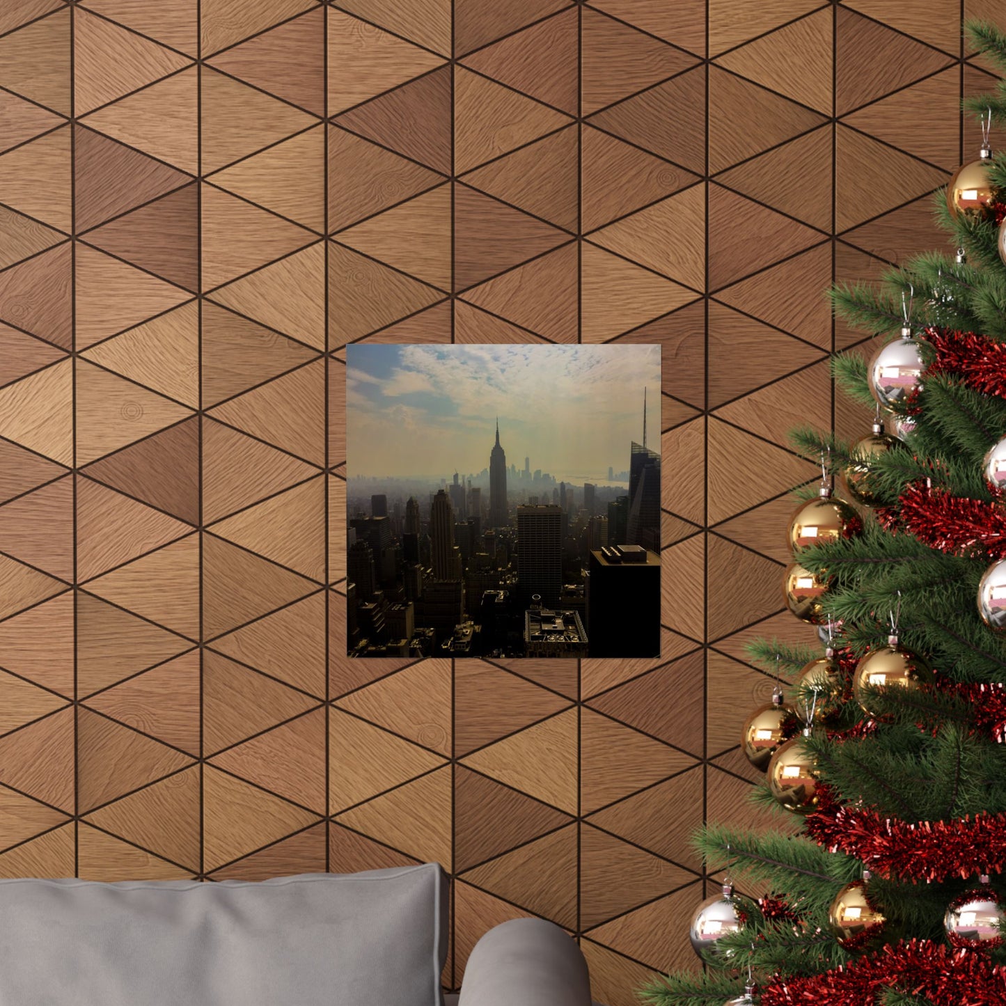 NYC Skyline Matte Vertical Posters