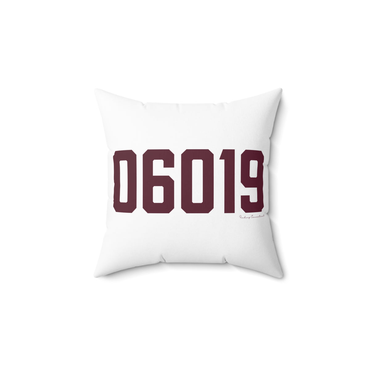 06019 Canton Connecticut Zip Code Polyester Square Pillow