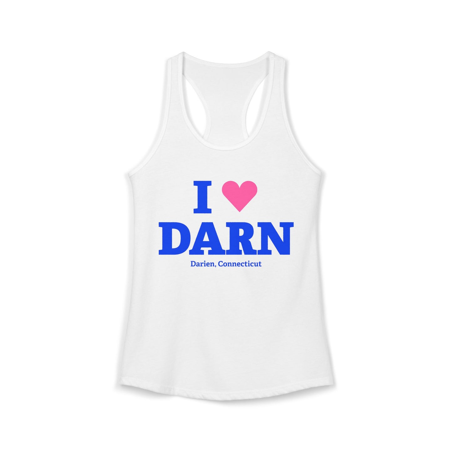 I Heart DARN Women's Ideal Racerback Tank Top