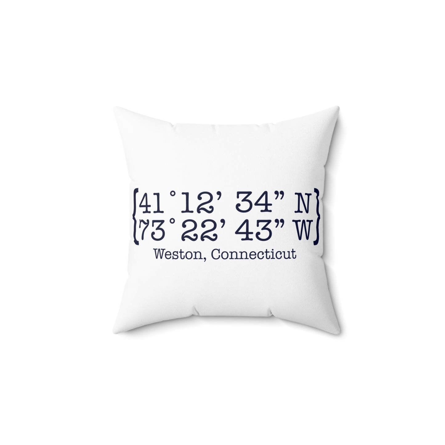 Weston Coordinates Spun Polyester Square Pillow