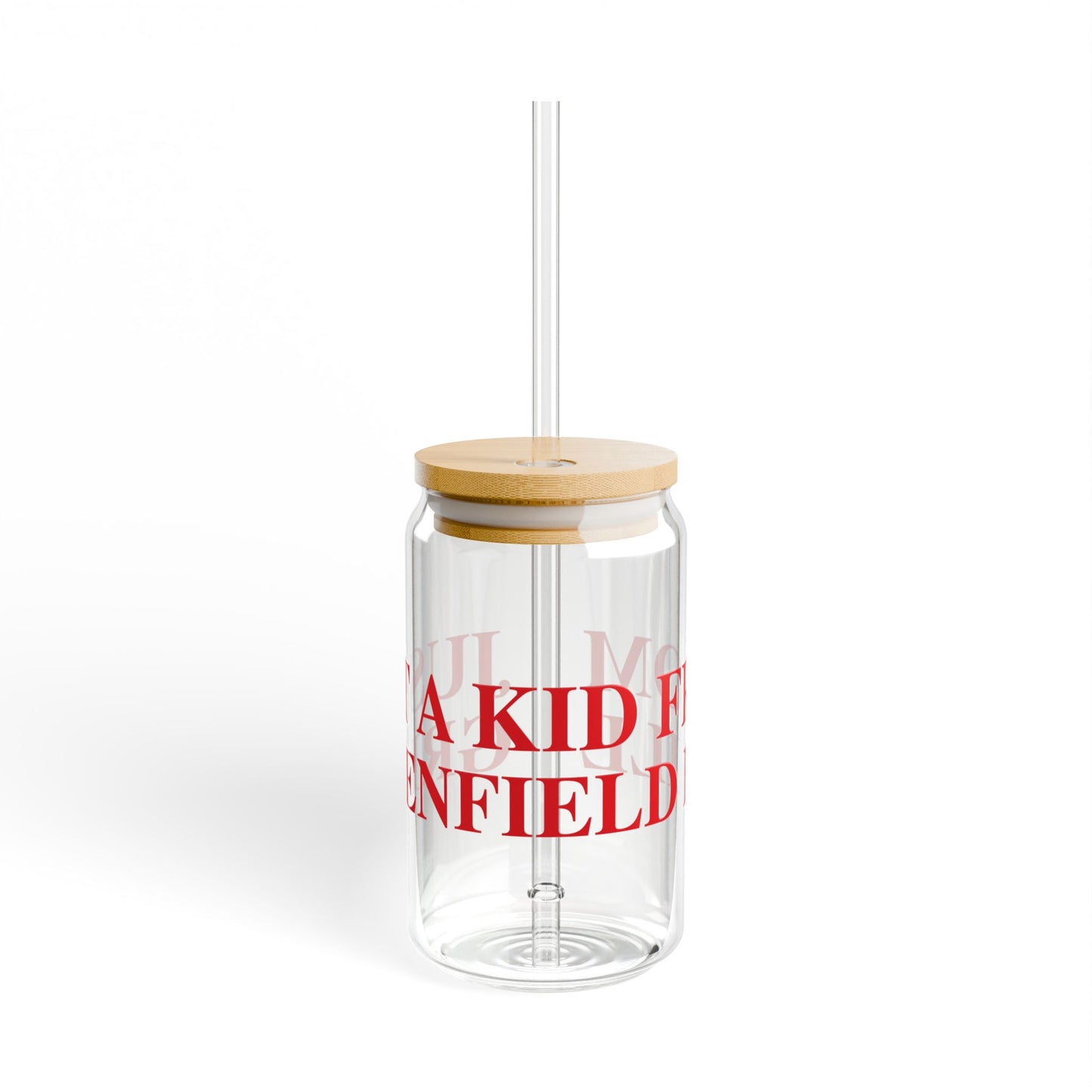 Just a kid from Greenfield Hill Sipper Glass, 16oz