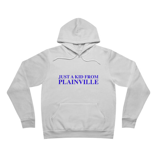 Just a kid from Plainville Unisex Sponge Fleece Pullover Hoodie
