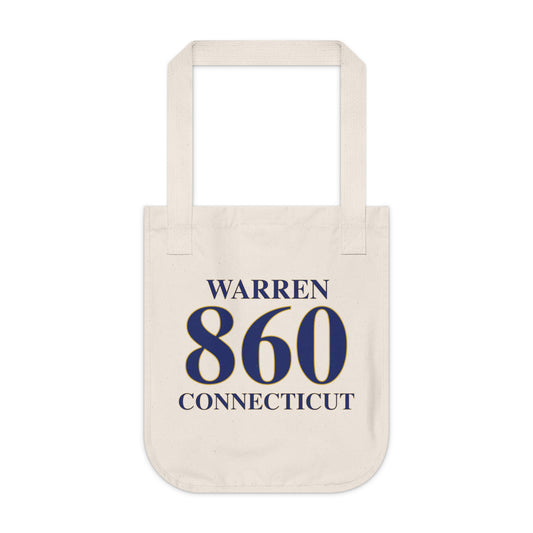 Warren 860 Connecticut Organic Canvas Tote Bag