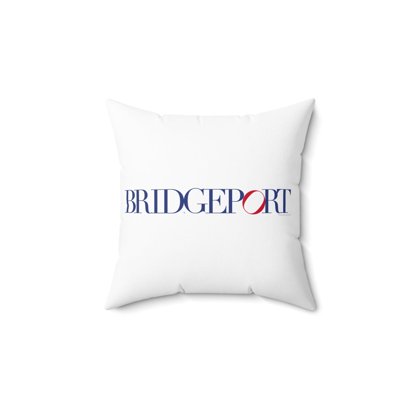 41 Tilt Bridgeport Spun Polyester Square Pillow