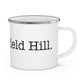 I Heart Greenfield Hill. Enamel Camping Mug