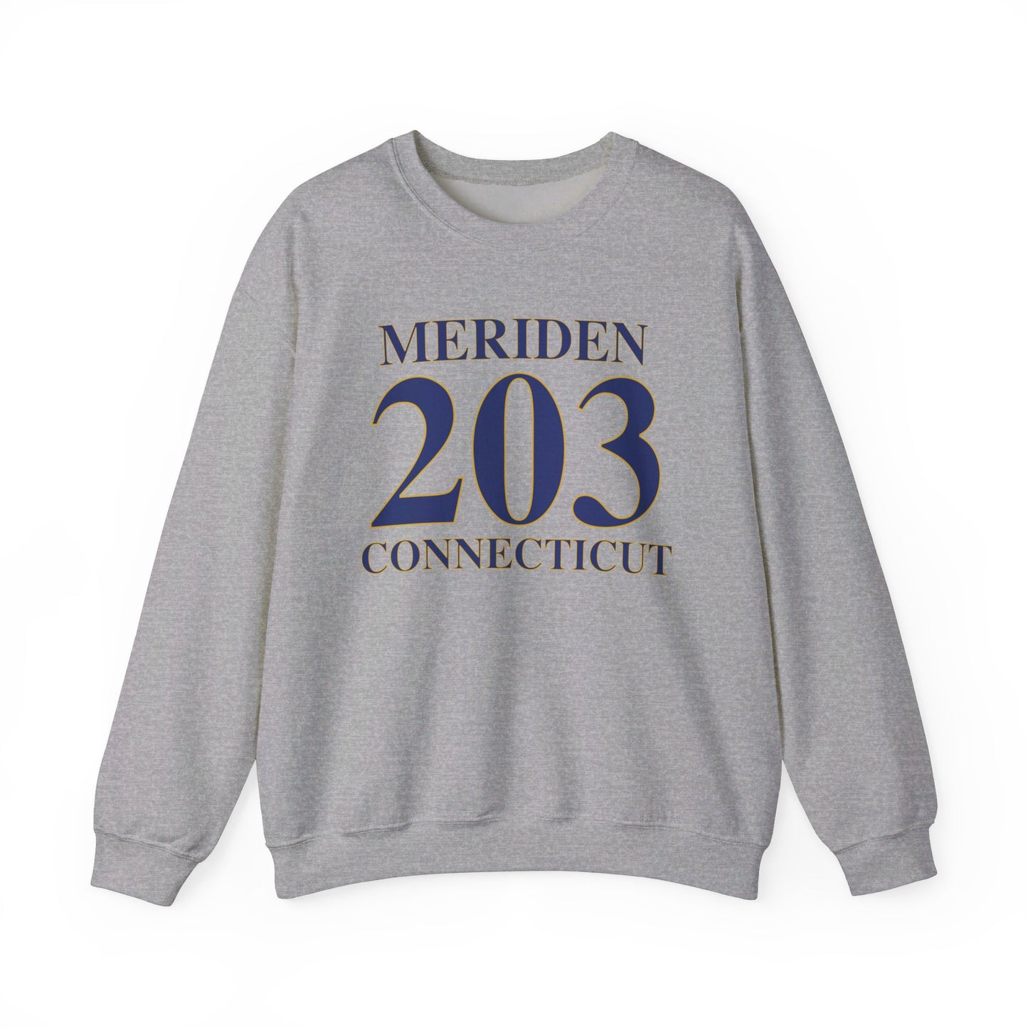 Meriden 203 Connecticut Unisex Heavy Blend™ Crewneck Sweatshirt