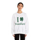 I Clover Stamford (Green) Unisex Heavy Blend™ Crewneck Sweatshirt