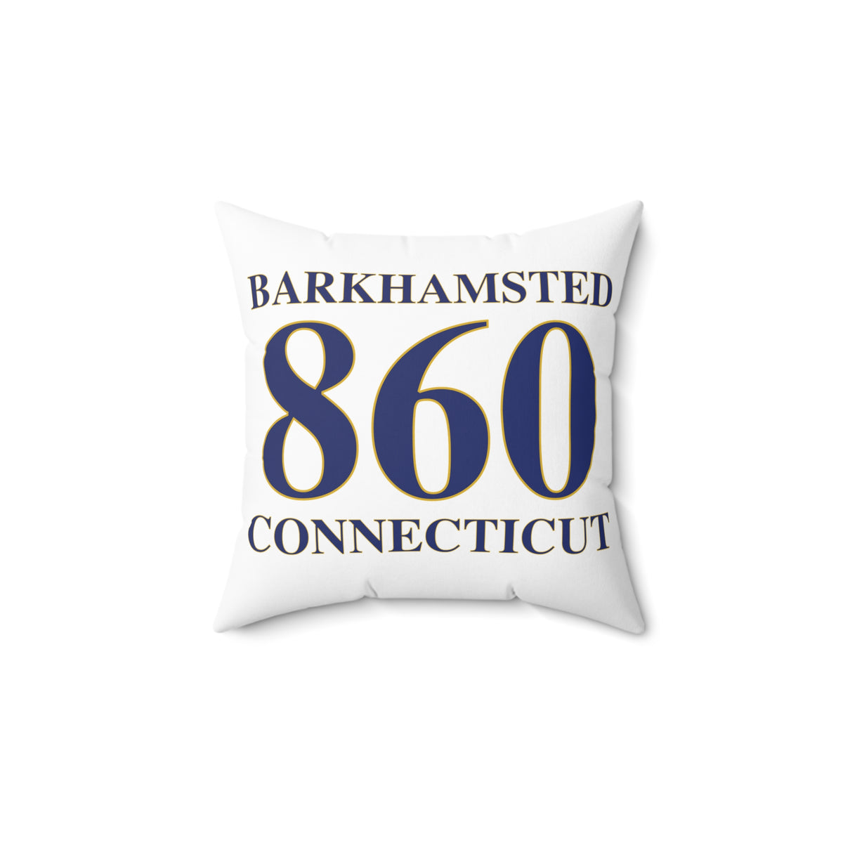 Barkhamsted 860 Connecticut Polyester Square Pillow