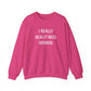 I Really Really Miss Hebron Unisex Heavy Blend™ Crewneck Sweatshirt