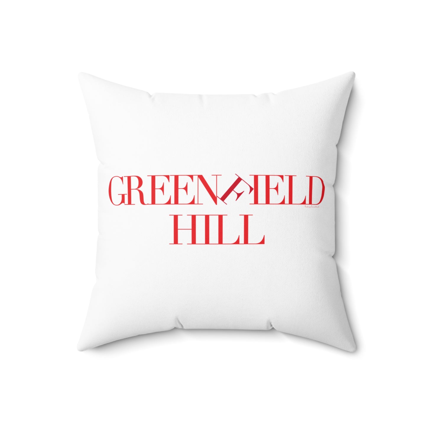 41 Tilt Greenfield Hill Spun Polyester Square Pillow